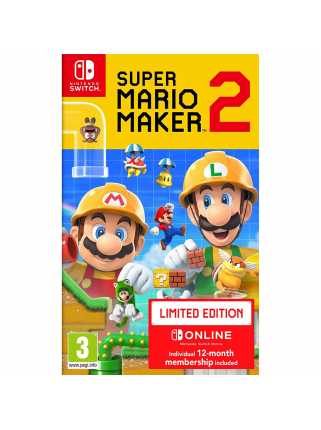 Super Mario Maker 2 - Limited Edition (игра + подписка) [Switch]